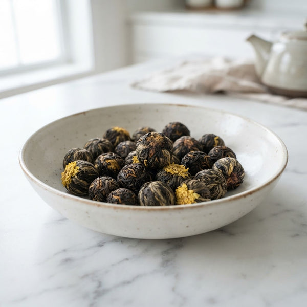 Blooming Chrysanthemum Black Tea Balls, Yunnan – AAA