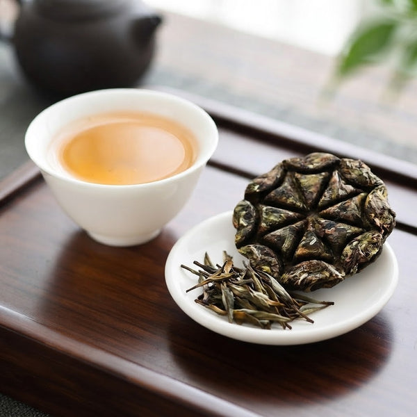 Bai Mudan Cake White Peony Tea, Fuding Fujian – Mid-Tier