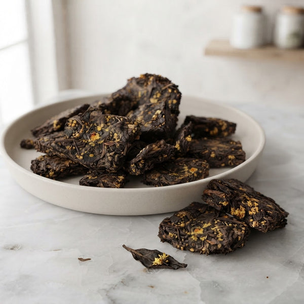 Dark Tea, Fu Brick Tea, Golden Flowers, Hunan – Standard
