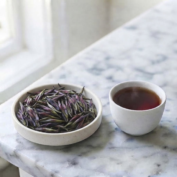Raw Pu'er Purple Tea Buds, Yunnan – AAA