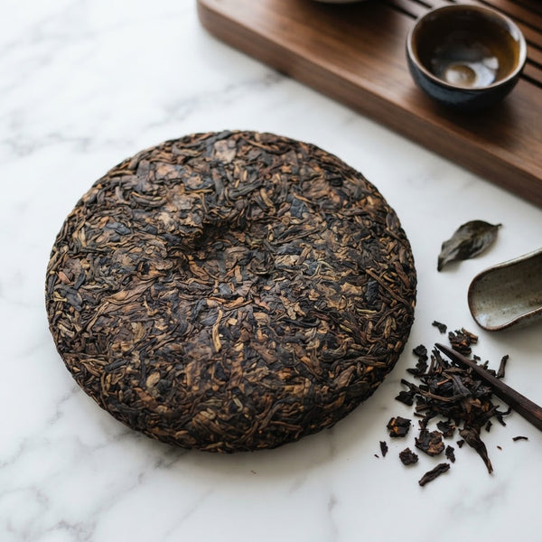 Ripe Pu'er Teacake, High Mountain