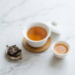 Raw Pu'er Teacake, Purple Tea