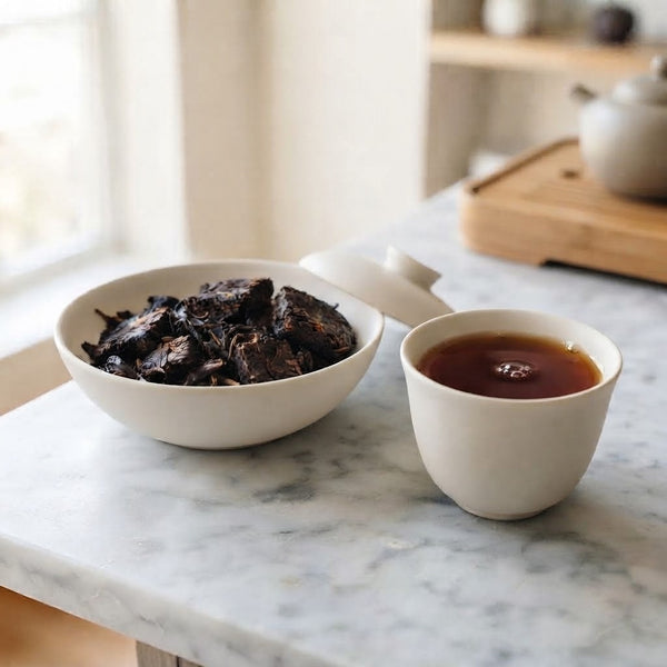 Ripe Pu'er Teacake, Yiwuzhengshan