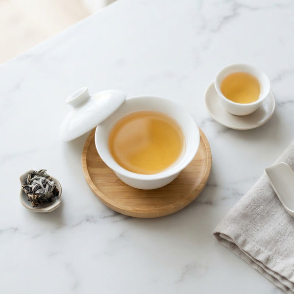 Raw Pu'er Teacake, Yue Guang Bai