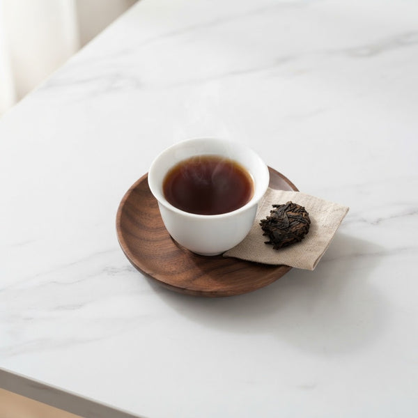 Ripe Pu'er Teacake, Yu Yong Sheng Cha (357g)
