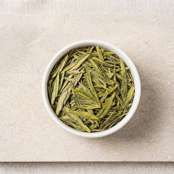 Imperial Dragon Well Green Tea (Long Jing) From Zhejiang